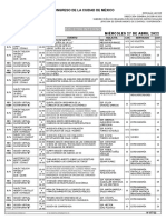 Boletín Miércoles 27 de Abril-2022