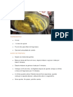 Receitas para SR