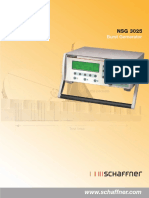 IEC 61000-4-4 - NSG - 3025 - e Burst Gernerator