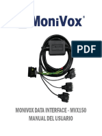 Silo - Tips Monivox Data Interface Mvx150 Manual Del Usuario