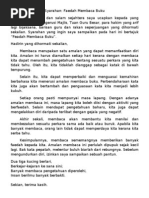 Kepentingan Dan Kebaikan Membaca