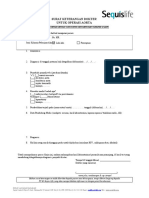 Surat Keterangan Dokter Heart 2 Aorta Surgery