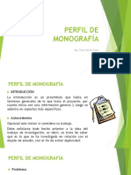 Perfil de Monografia