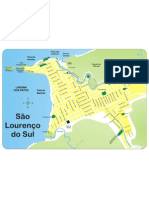 Mapa de São Lourenço do Sul