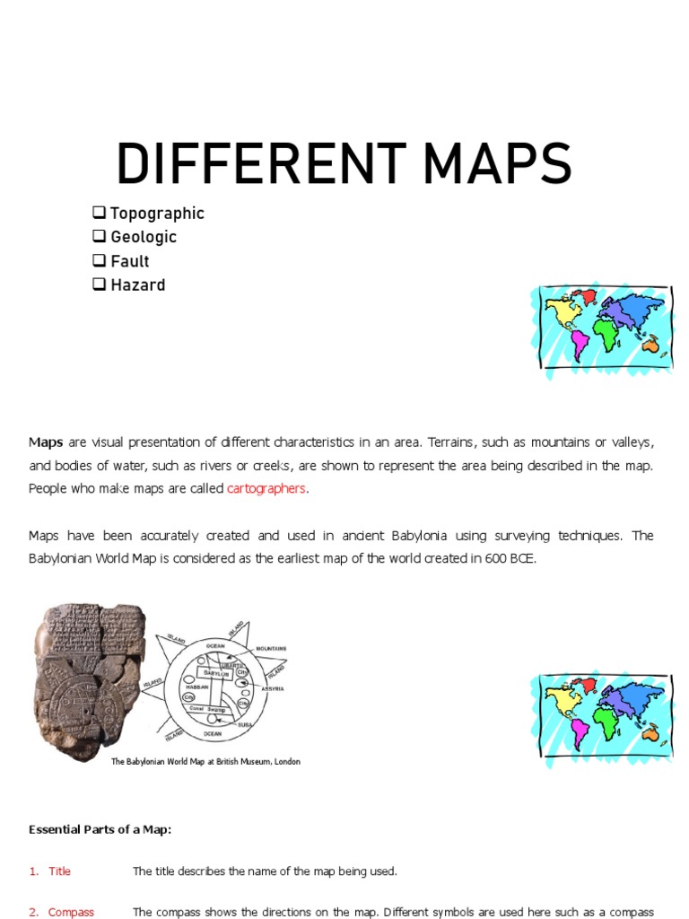 13 Maps Topographic Geologic And Geoazard Maps Pdf Map Topography