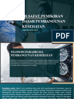 Filsafat, Pemikiran Dasar Pembangunan Kesehatan