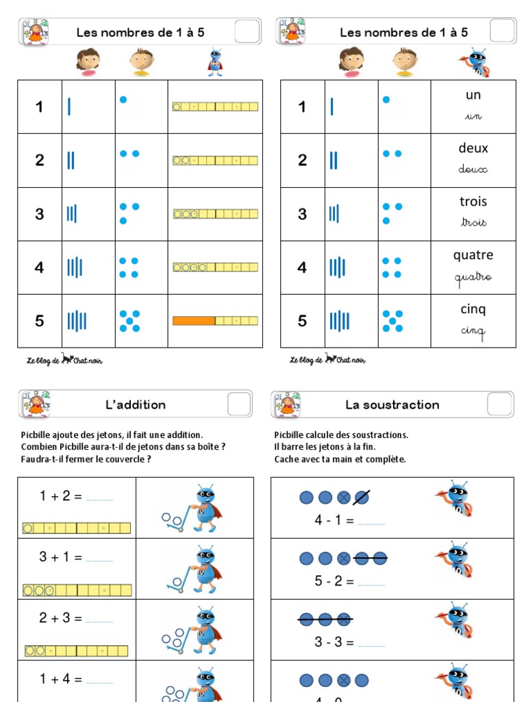 Exercices Maths Cp à Imprimer Pdf Leçons Maths Picbille CP Sans Numéros | PDF