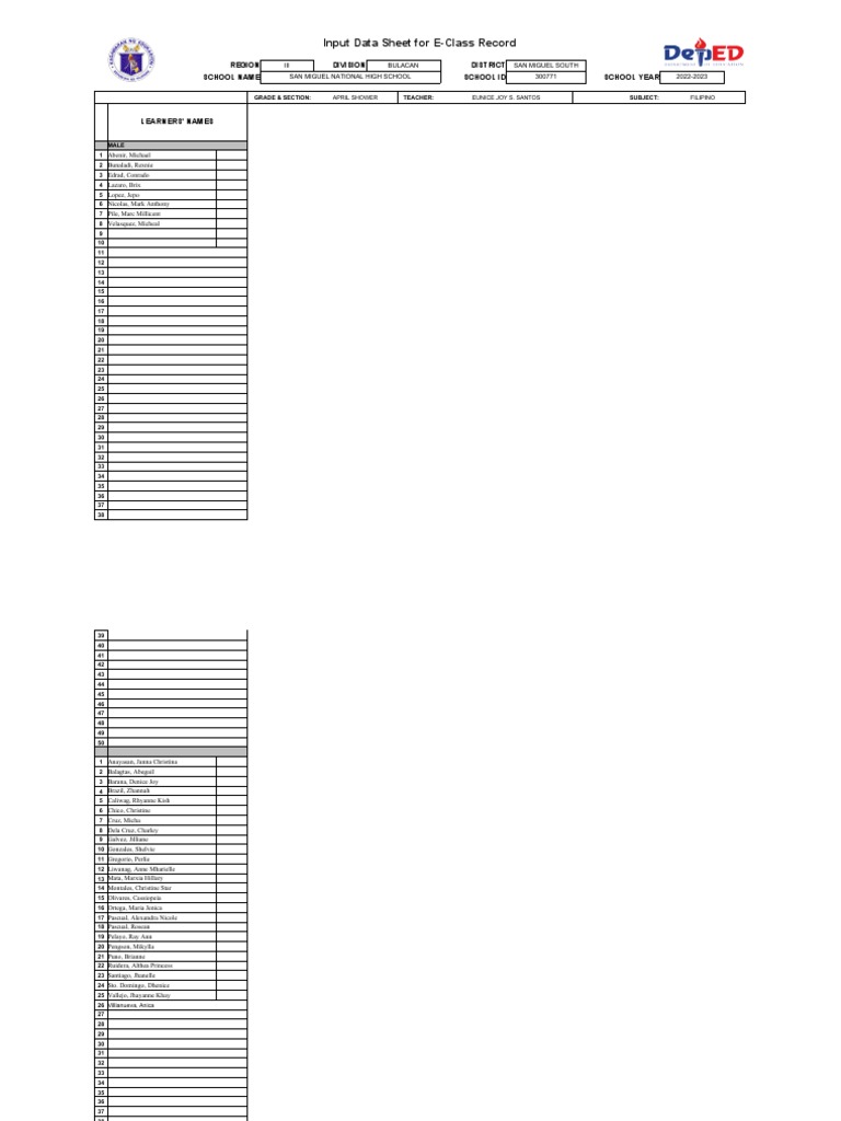 Kwarter 1 April Shower PDF Philippines