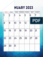 Copy of Plain Desktop Calendar
