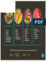 Speisekarte A5 Querformat