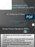 Pharmacological Aspect of BPH - DR - Cut Mourisa