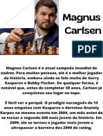 Magnus Carlsen: o Campeão Mundial de Xadrez mais jovem de todos os tempos