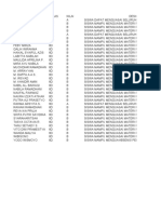 Absensi Nilai Ekskul Pramuka Kls 8d