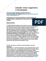 É Preciso Estudar Como Organismo Se Cura, Diz Homeopata - Medicina Preventiva