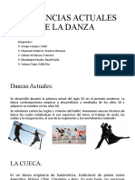 Tendencias Actuales de La Danza