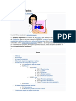 La Química Orgánica y Sus Componenetes