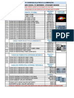 Tabela Eletricista P 2022 Agosto