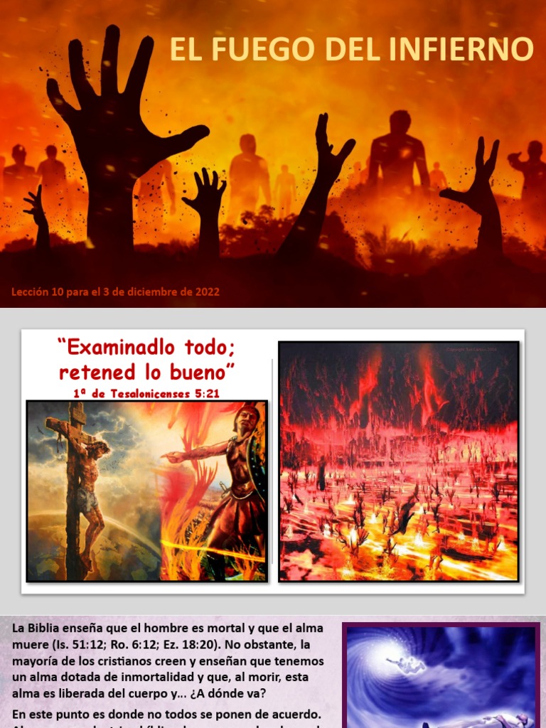 El Infierno y la Inmortalidad según la Biblia | PDF | Infierno | Purgatorio