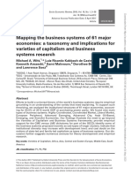 Witt Et Al 2018 Mapping The Business Systems of 61 Major Economies