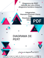 Exposición Diagrama de Pert y Hombre-Maquina, Método de Ruta Critica