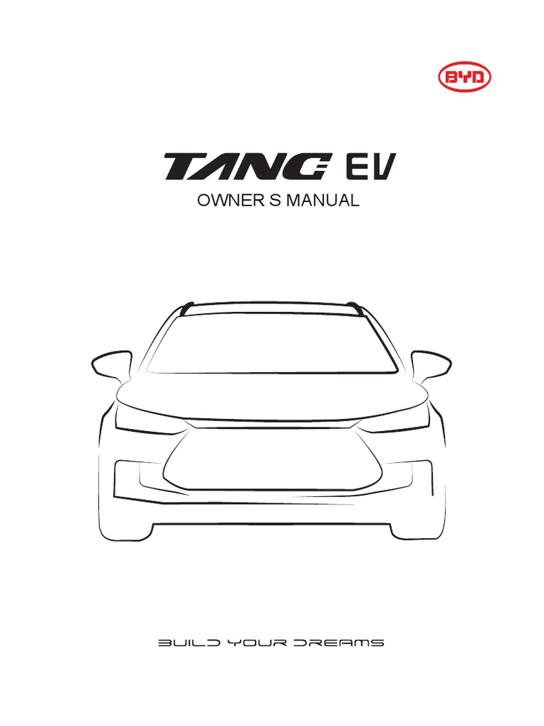 Byd Tang 2021 User Manual | PDF | Trunk (Car) | Automotive Industry