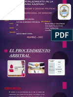 El Procedimiento Arbitral.