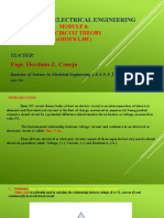 Elementary Electrical Engineering _MODULE 6 - Ohms Law