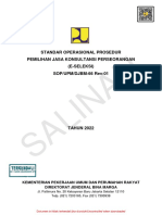 Sopupmdjbm 66 Rev01 Standar Operasional Prosedur Pemilihan Jasa Konsultansi Perseorangan e Seleksi