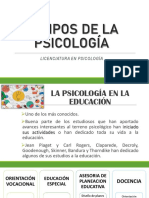 Campos de La Psicologia