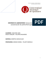 Extracción ADN y PCR polimorfismos genéticos