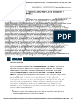 (Evaluación Docente y Coordinador) Módulo de Dirección y Organización de La Empresa