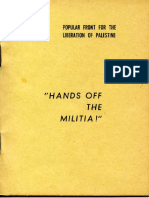 12 Hands Off Militia 1971