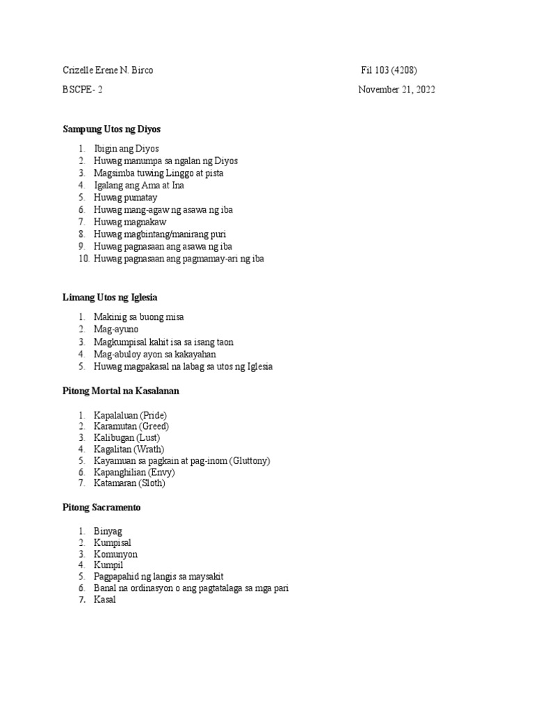 Doctrina Cristiana PDF