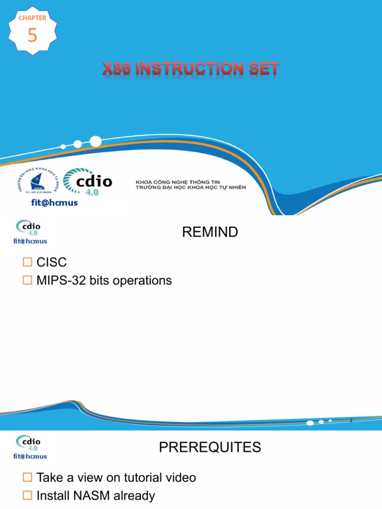 Chap5 X86 MOOC | PDF