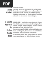 Enem2003 - Prova 03 - Branca - Resoluções Anglo