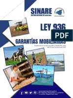 LEY 936, Ley de Garantís Mobiliarias
