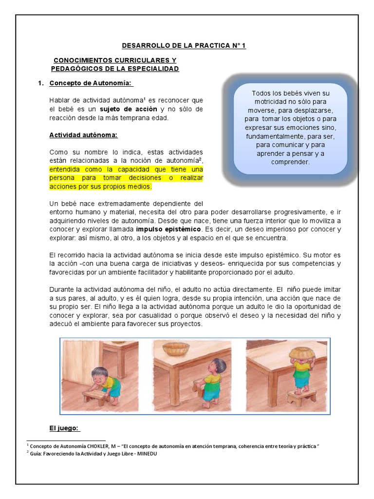 Desarrollo de La Practica #1 | Descargar gratis PDF | Educación de la ...