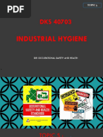 Topic 5 Oh Standards