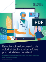 AEstudio de La Consulta de Salud Virtual Telemedicina y Sus Beneficios para Los Sistemas Sanitarios PDF