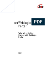 Tutorials - Getting Started With Weblogic Portal