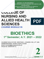 Condes-K BioEthics Module2