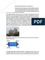 Ciclo de Rankine Regenerativo Aplicación en La Industria