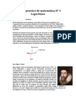 Trabajo Practico de Matemática #3 Chavarini