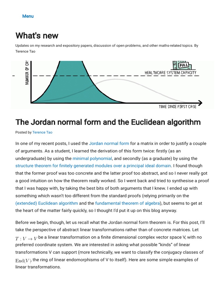 Jordan Normalform Definition _ Jordan Normal Form Theory Pdf – GRSEX