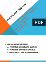 Soal Pre Test Pmba Sept'18