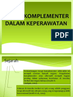 Terapi Komplementer Dalam Keperawatan