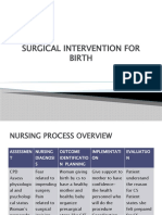 Surgical Intervention For Birth