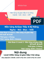 Nền Tảng Và Giao Tiếp 4 Kỹ Năng - Final