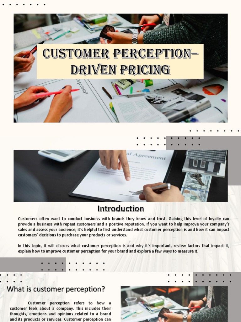 Lecture 4 Customer Perceptiondriven Pricing Pdf Brand Pricing