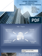 STEEL JACKETING AS SEISMIC RETROFITTING